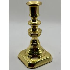 Vintage Small (4.25 in) Baldwin Brass Candlestick